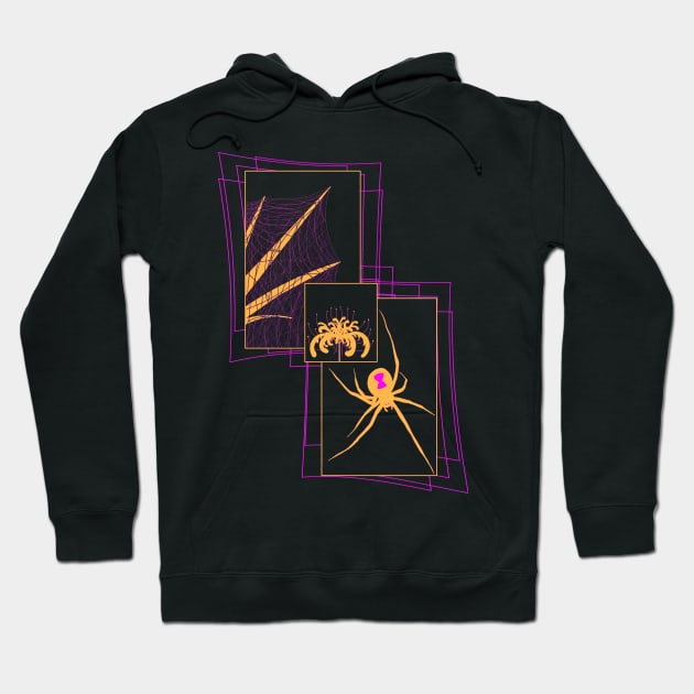 Black Widow V37 (Multicolor) Hoodie by IgorAndMore